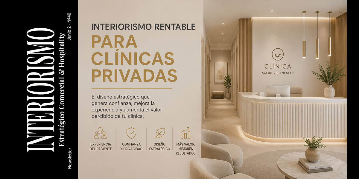Interiorismo rentable para clínicas privadas