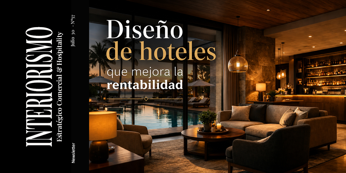 Diseño de hoteles que mejora la rentabilidad