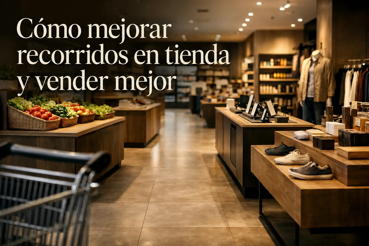 Cómo mejorar recorridos en tienda para vender mejor