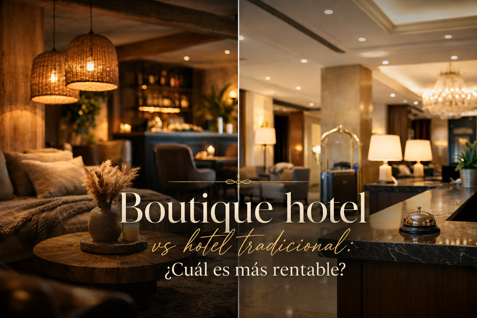 Boutique hotel vs hotel tradicional: ¿Cuál es más rentable?