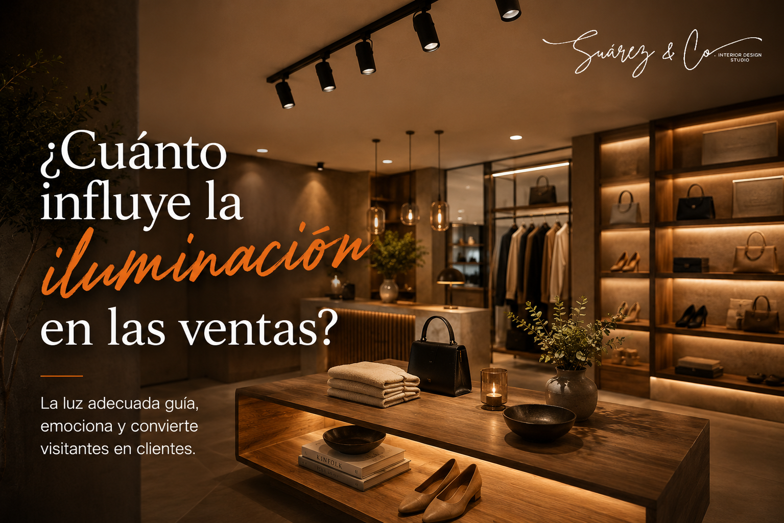 ¿Cuánto influye el interiorismo en ventas?