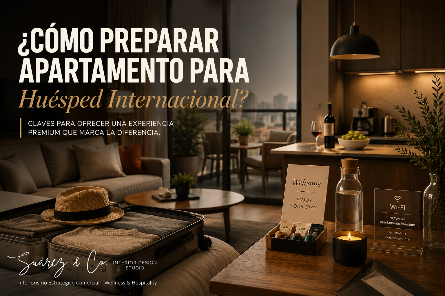 ¿Cómo preparar apartamento para huésped internacional?